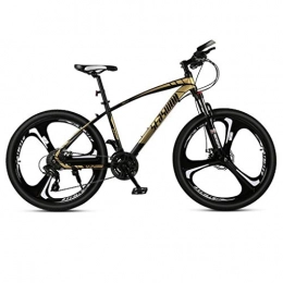 WYLZLIY-Home Vélos de montagnes Vélo De Montagne VTT Vélo de Montagne Mountain Bike, 26” Cadre En Acier Au Carbone Hommes / Femmes Vélos Hard-queue, Double Disque De Frein Et La Fourche Avant, 21 / 24 / 27 Vitesses Tout-Terrain Bike Vél