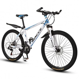 WYLZLIY-Home Vélos de montagnes Vélo De Montagne VTT Vélo de Montagne Mountain Bike 26 pouces hommes et les femmes 21 / 24 / 27 Vitesse Vélo de montagne, suspension simple en acier haute teneur en carbone étudiant / adulte vélo Tout-Ter