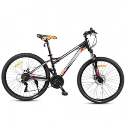 WYLZLIY-Home Vélos de montagnes Vélo De Montagne VTT Vélo de Montagne VTT, Vélos cadre en alliage d'aluminium, double frein à disque et suspension avant, 26 pouces roue, 21 Vitesse Tout-Terrain Bike Vélo De Montagne VTT