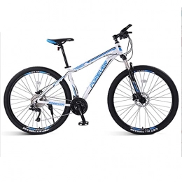 Great vélo Vélo VTT, Vélo De Vélo De Montagne étudiant, 26 / 29 Pouces 33 Alliage D'aluminium Vitesse Corps Humain Vélo Selle Confortable Avec Guidon Antidérapant, Frein à Double Dis(Size:33 speed, Color:29 inches)