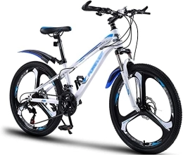 JAMCHE vélo Vélos de montagne pour garçons de 9 à 12 ans, roues de 20" 22", roues 21 vitesses / 24", vélo de montagne à double amortissement de frein à disque 24 vitesses, sièges de vélo dédiés, sports ; cyclisme