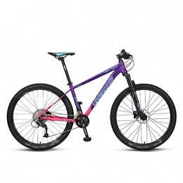 BoroEop Vélos de montagnes VéLos De Route De Montagne, VéLos De Ville De Banlieue, Roues De 27.5 Pouces, Freins Hydrauliques à 18 Vitesses, AdaptéS Aux Hommes / Femmes / Adolescents, Plusieurs Couleurs