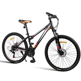 Wghz Vélos de montagnes Wghz Vélo de Montagne Vélo Mâle et Femelle en Alliage D'aluminium Double Freins À Disque Vitesse Variable Absorption des Chocs Vélo Tout-Terrain, Conception Légère Simplifié Expérience De Conduit