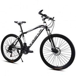 WGYBREAM Vélos de montagnes WGYBREAM Vélo VTT, Vélo Tout Terrain, Vélo de Montagne, Montagne Vélos, en Acier au Carbone Cadre Dur Queue Ravine vélo, Suspension Avant et Double Disque de Frein, 26 Pouces Roues en Alliage