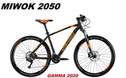 WHISTLE Vélos de montagnes WHISTLE Vélo Miwok 2050 Roue 27, 5 Shimano Deore 20 V Suntour XCM RL Gamma 2020, Black Neon Orange Matt, 46 CM - M