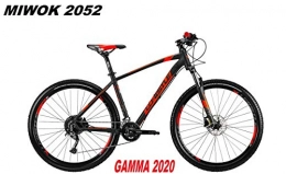 WHISTLE Vélos de montagnes WHISTLE Vélo Miwok 2052 Roue 27, 5 Shimano Alivio 18 V Suntour XCM RL Gamma 2020, Black Neon Red Matt, 46 CM - M