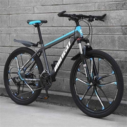 WJSW vélo WJSW Vélos de routepour Adultes Vélo de Route Urbain - Vélo Urbain décontracté City de Banlieue (Couleur: Bleu Noir, Taille: 27 Vitesses)