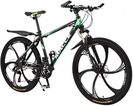 WSJYP Vélos de montagnes WSJYP Vitesse Variable 21 Vitesses VTT 26'', Absorption des Chocs, Vélo VTT Acier au Carbone Vélo De Route Vélo de Montagne- vélo de Route Byciclette pour Hommes et Femmes