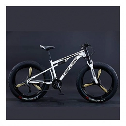 YCHBOS Vélos de montagnes YCHBOS VTT 26 Pouces Homme Tout Suspendu Fatbike, 27 Vitesses Vélo de Montagne Adulte avec Grande Roue, Réglable Siège, Convient pour Une Hauteur De 170-195 CMB