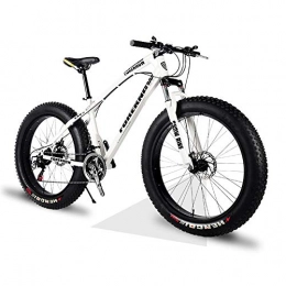 YCHBOS Vélos de montagnes YCHBOS Vélo Homme VTT Adulte 26 Pouces Fat Wheel, Big Tire Fat Bikes MTB avec Frein a Disque, Cadre en Acier À Haute Teneur en Carbone pour Homme Femme, Suspension AvantA-27 Speed