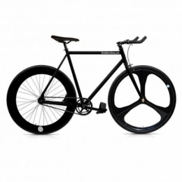 Mowheel vélo FIX3 Vélo noir. Vitesse unique. Taille 53