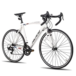ROCKSHARK vélo Hiland Racing Bike 700C Cadre en aluminium Shimano 14 vitesses, vélo pour homme et femme