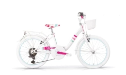 MBM vélo MBM Fleur 24 Femme 6 V CTB, MBN vélo, Blanc A28, Unique