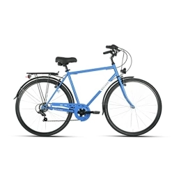 MYLAND vélo MYLAND City Bike Acier Dosso 28, 4 28" 7 V Bleu Homme Taille L