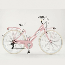 Velomarche vélo Velomarche Vélo Summer de Femme avec châssis en Aluminium, Rose, 46 cm
