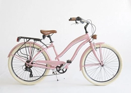 Via Veneto vélo Via Veneto Cruiser Vélo pour femme, fabriqué en Italie, femme, pink lady