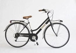 Via Veneto vélo Vélo 605 pour femme, fabriqué en Italie, Via Veneto, femme, nero polvere di caffè