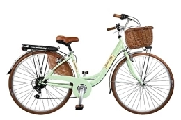 Via Veneto by Canellini vélo Vénus vélo de ville douce vie par canellini vintage citybike shimano ctb rétro rétro (vert clair)