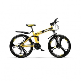 BL Vélos pliant BL Vélos Multi-Vitesses 26 Pouces Vélos de Montagne pour Adultes Vélos pliants en Acier à Haute teneur en Carbone avec Freins à Double Disque