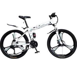 DADHI Vélos pliant DADHI Vélo de Montagne Pliant - Vélo à Vitesse Variable pour Hommes pour Adolescents, Roues - 24 / 27 / 30 Vitesses - Tout-Terrain - Léger et Pliable