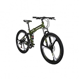 EUROBIKE Vélos pliant Eurobike Vélo pliable G4 de 66 cm pour adulte - Vert