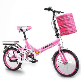Giow vélo Giow Vélo Pliant, 20 Pouces vélo Portable Femmes Travail léger Adulte vélos pliants Ultra légers pour Adulte Enfant étudiant mâle Dames vélo léger