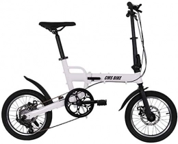 HFFFHA vélo HFFFHA Tire Mini vélo Pliant, Étudiant Pliable vélo, vélo Double Disque de Frein Portable, Suspension du vélo Go de Travail (Color : D)