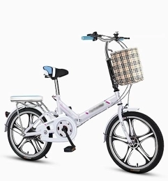 ITOSUI Vélos pliant ITOSUI Vélo Pliant, vélo Pliable léger pour Les trajets Quotidiens, vélo de Montagne en Acier à Haute teneur en Carbone pour Adultes Hommes Femmes