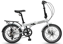 Kcolic Vélos pliant Kcolic Vélo Pliant Adulte 20 Pouces, Vélo Ville Pliable Variable 7 Vitesse Mobile Portable Léger Vélo Pliant Système Pliage Rapide pour Les Étudiants Et Les Navetteurs Urbains C, 20inch