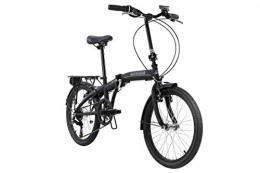 KS Cycling Vélos pliant KS Cycling Vélo Pliable 20" Cityfold RH 27 cm Mixte-Adulte, Noir / Gris Clair, Zoll