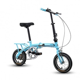 KXDLR vélo KXDLR 12 Pouces Pliant De Vélos Anti-Skid VTT Hommes Et Femmes Enfants - Résistant À l'usure Antidérapante Pliable, Bleu