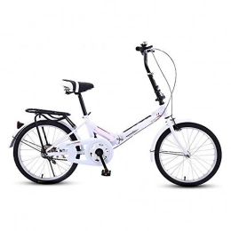 LLCC Vélos pliant LLCC Bike Compact Vélo Pliant Portable for Adulte, 20 Pouces Ultra léger vélo étudiant de vélos