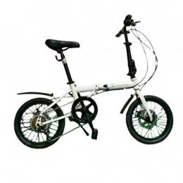 Lyq&st Vélos pliant Lyq&st Vélos Pliants, 6 Vitesses Shift / Disque De Frein / Robuste Et Durable for Adultes Vélo, 16 Pouces