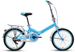 Mnjin vélo Mnjin Vlo de Route Vlo Pliant Adulte Hommes et Femmes Type Ultra Lger Portable Petite Vitesse Petite Roue Type Vlo Tout-Terrain Adulte 20 Pouces