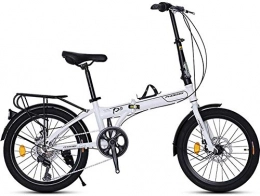 Mnjin Vélos pliant Mnjin Vlo de Route Vlo Pliant Ultra Lger Vitesse Portable Vitesse Hors Route Voyage Vlo Etudiant Adulte Adulte Hommes et Femmes 20 Pouce