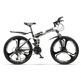 LHQ-HQ vélo QGL-HQ Sports de Plein air Pliable VTT 26 Pouces 30 Vitesse Variable de Vitesse Offroad Hommes Double Absorption des Chocs vélo équitation en extérieur Adulte Sports de Plein air Mountain Bike