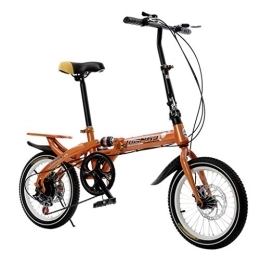 TYXTYX vélo TYXTYX Vélo Pliant, vélo Portable, vélo de Route pour étudiant Adulte, vélo de Plein air, vélo de Pliant de 16 Pouces