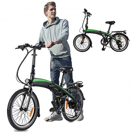 CM67 vélo Vlo pliants Sport Alliage, Vélos pliants Vec Batterie Amovible 36V / 7.5AH 7 Vitesses pour Adolescent et Adultes