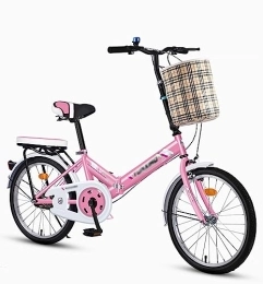 WOLWES Vélos pliant WOLWES Vélo Pliant Vélo Pliant Vélo Pliant Léger Vélo Pliable pour Les Déplacements, Vélo Pliant de Ville pour Hommes Femmes C, 16in