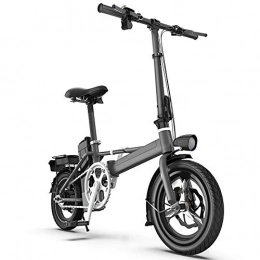 CHEZI vélo CHEZI ConvenientGénération de Conduite Pliant vélos électriques Hommes et Femmes Petite Batterie Voiture Voiture Version à Grande Vitesse de Roue de magnésium Amortissement 48V