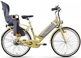 Clothes vélo Commuter City Road Bike, Vélos électriques for adulte, vélo électrique avec siège enfant 26 pouces 350W Motor City Batterie au lithium 48V7.5Ah vélo électrique mâle et femelle adulte Scooter , Unisexe