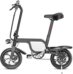 COUYY vélo COUYY Vélos électriques Adultes Pliant vélo électrique Portable Court de Charge de la Batterie au Lithium-ION et Silencieux Moteur