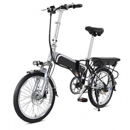Dpliu-HW vélo Dpliu-HW Vélos électriques Bicyclette électrique Pliante à Batterie de Lithium au cyclomoteur Mini Batterie Adulte for Voiture et Hommes Petite Voiture électrique de 160 km de la Vie de la Batterie