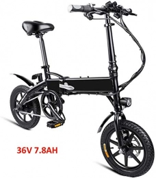 Drohneks vélo Drohneks Vélo électrique, vélo électrique Pliant 25KM / H 250W Ebike avec Batterie Li-ION 7.8Ah, 3 Modes de Fonctionnement Pneu 14 Pouces