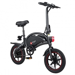 Dyu vélo DYU Vélo électrique D3+ 14" - City Commuting Comfort - Moteur 250 W - Vitesse maximale 25 km / h - Batterie lithium-ion 36 V 10 Ah - Alliage d'aluminium - Pliable et portable