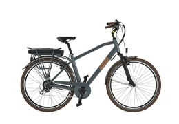 Velomarche vélo E-Bike Vélo électrique pour homme classique 26 BFANG Batterie 13 AP Taille 50 Gris