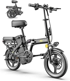Generic vélo Ebikes, Vélos Électriques Pliants pour Adultes Vélo Pliable Hauteur Réglable E-Bike Portable Trois Modes de Sport d'Equitation City E-Bike Vélo Léger pour Adolescents Hommes Femmes