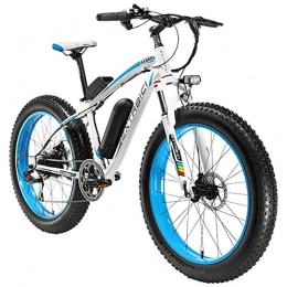 Extrbici Vélos électriques Extrbici Vélo électrique Xf660 500W 48V Vélo électrique Grande Roue Vélo Vélo de Neige Vélo de Plage 7vitesses (Noir Bleu)