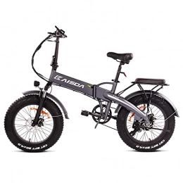 Fafrees Vélos électriques Fafrees Vélo électrique Pliant de 20 Pouces 48V 500W, Shimano 7 Vitesses Vélo Électrique de Montagne Adulte avec Batterie Amovible