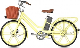 Fangfang vélo Fangfang Vélos électriques, 24 « » Adult e-vélo, vélo électrique for Femme Cadre en Alliage d'aluminium Amovible 36V 10Ah Grande capacité de la Batterie Lithium-ION 250W Selle réglable, Bicyclette